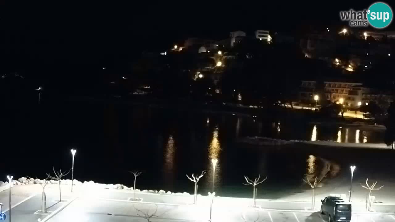 Baška Voda | Podluka beach webcam