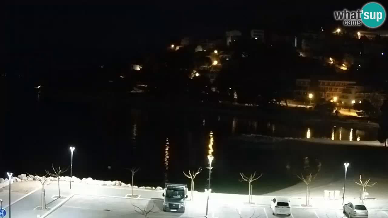 Baška Voda | Podluka beach webcam