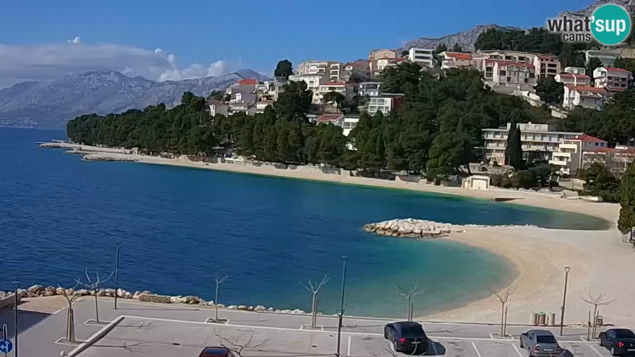 Baška Voda | Podluka beach webcam