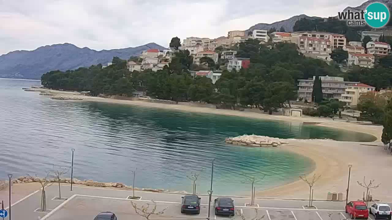 Baška Voda | Podluka beach webcam