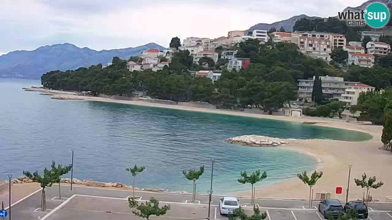 Baška Voda | Podluka beach webcam