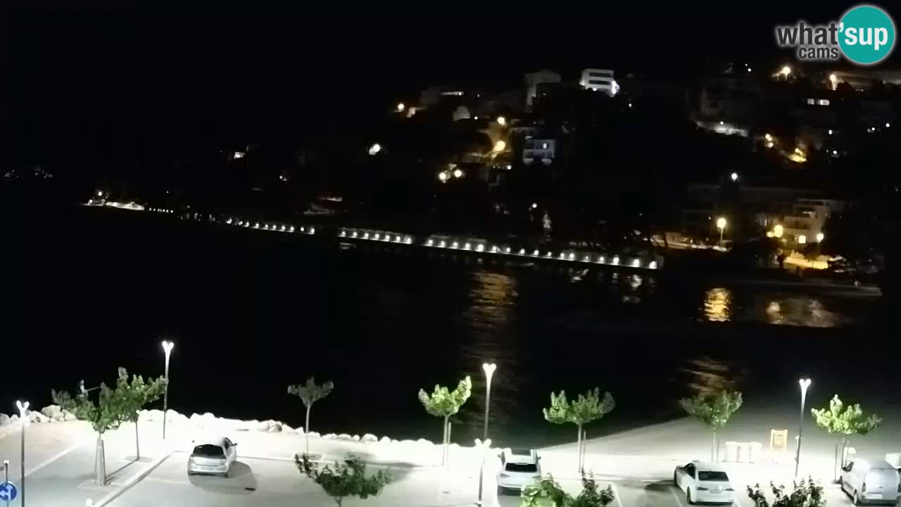 Baška Voda | Podluka beach webcam
