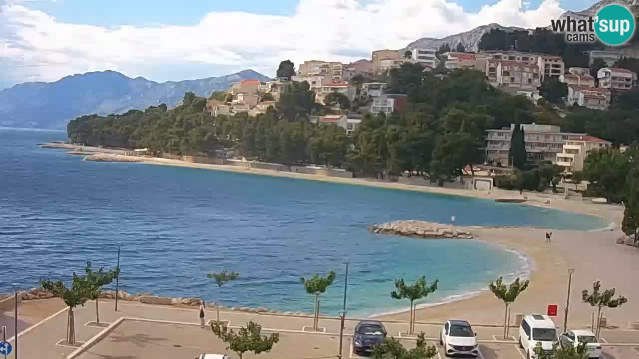 Baška Voda | Podluka beach webcam