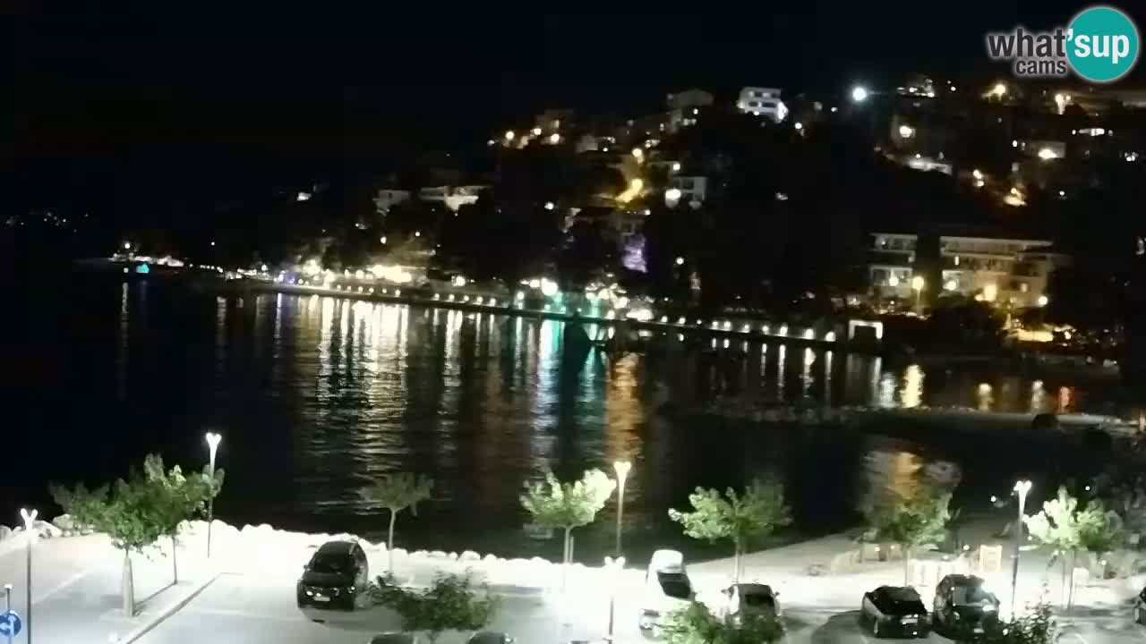 Baška Voda u živo | web kamera plaža Podluka