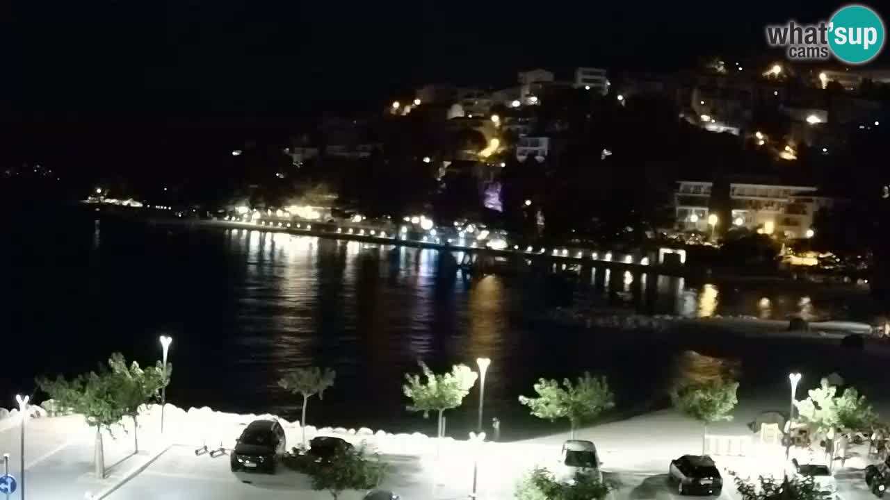 Baška Voda | Podluka beach webcam