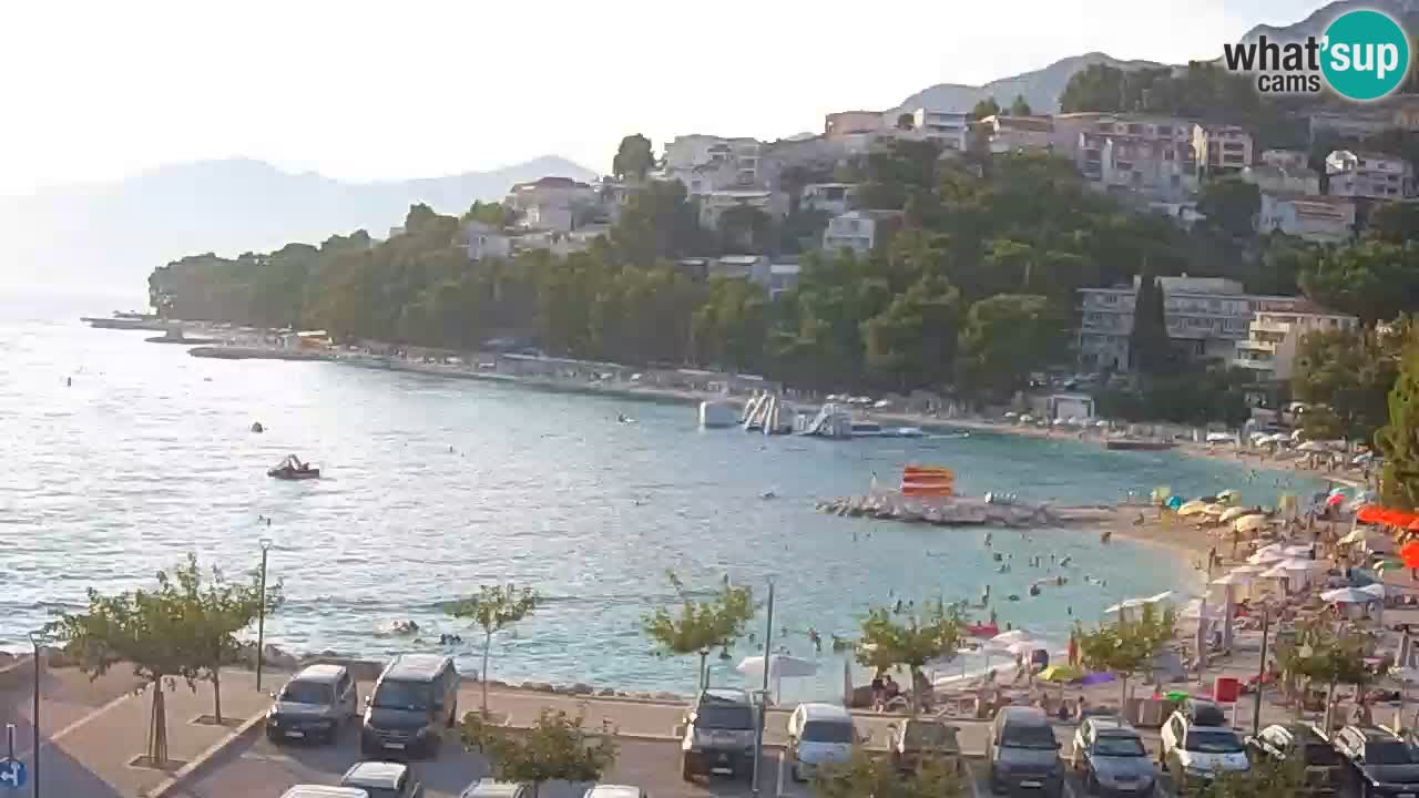 Baška Voda | Podluka beach webcam