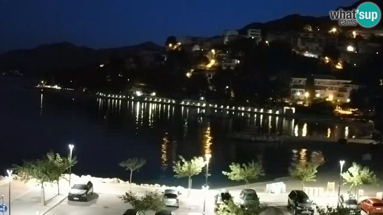 Baška Voda u živo | web kamera plaža Podluka