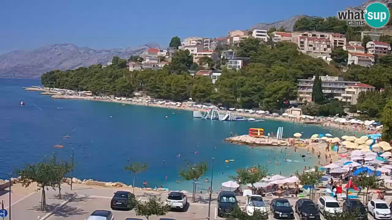Baška Voda | Podluka beach webcam
