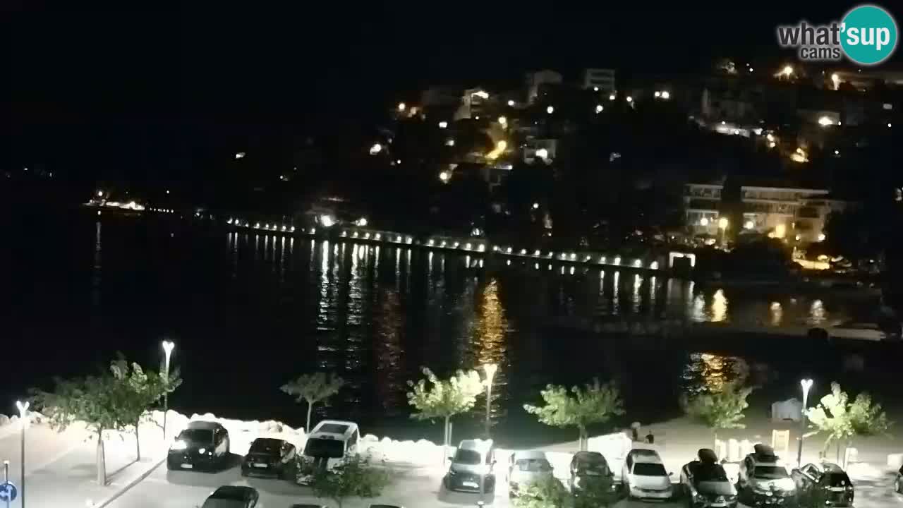 Baška Voda | Podluka beach webcam