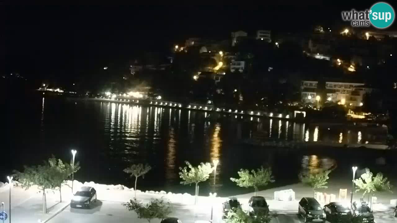 Baška Voda u živo | web kamera plaža Podluka
