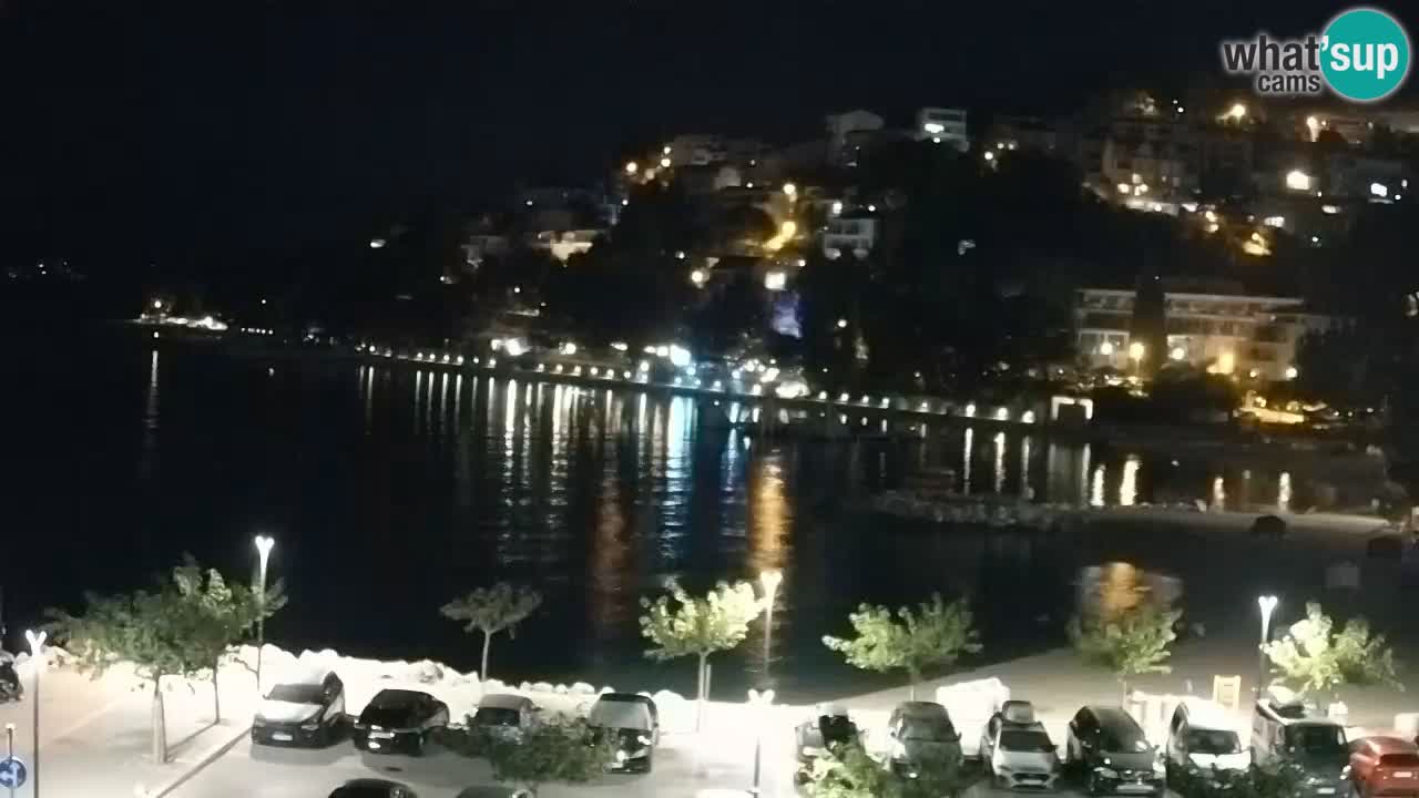 Baška Voda | webcam Podluka Strand