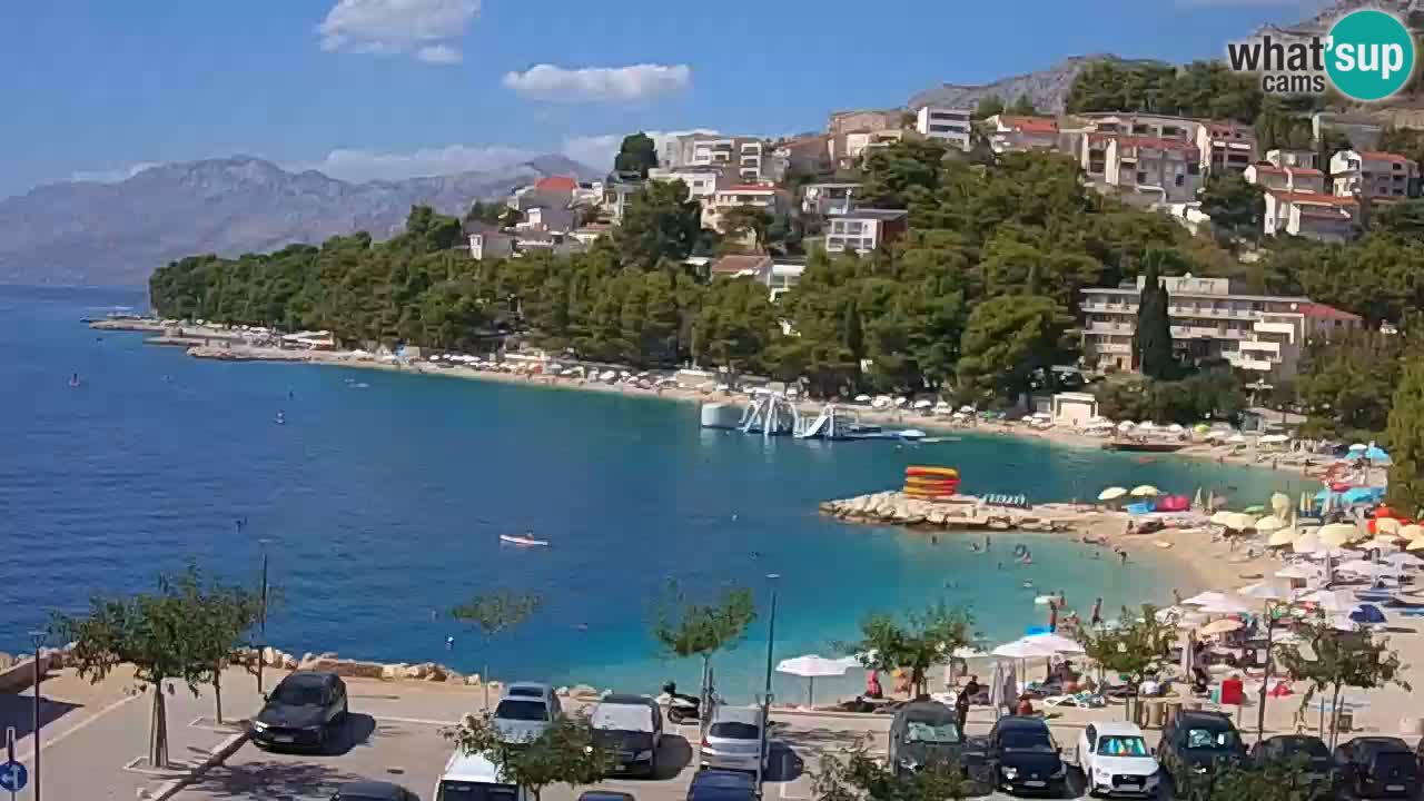 Baška Voda | Podluka beach webcam