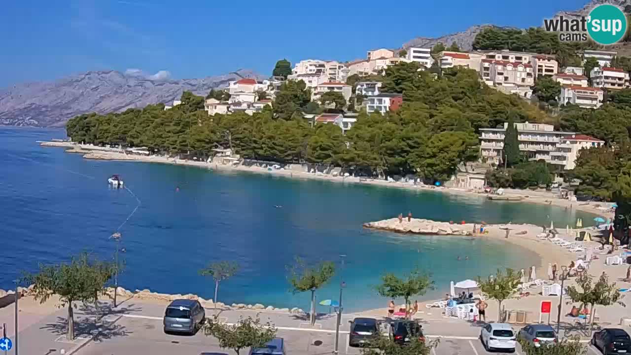 Baška Voda | Podluka beach webcam
