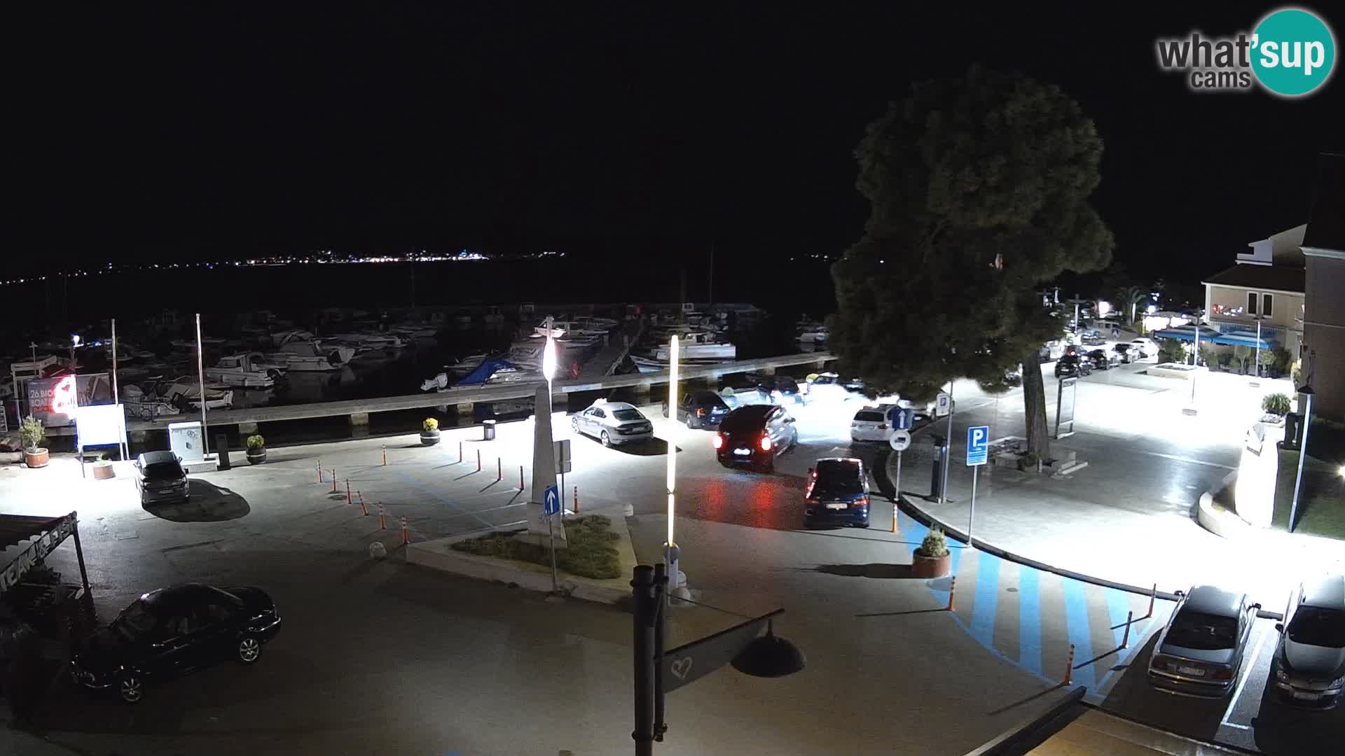 Biograd na Moru webcam – König Tomislav Platz