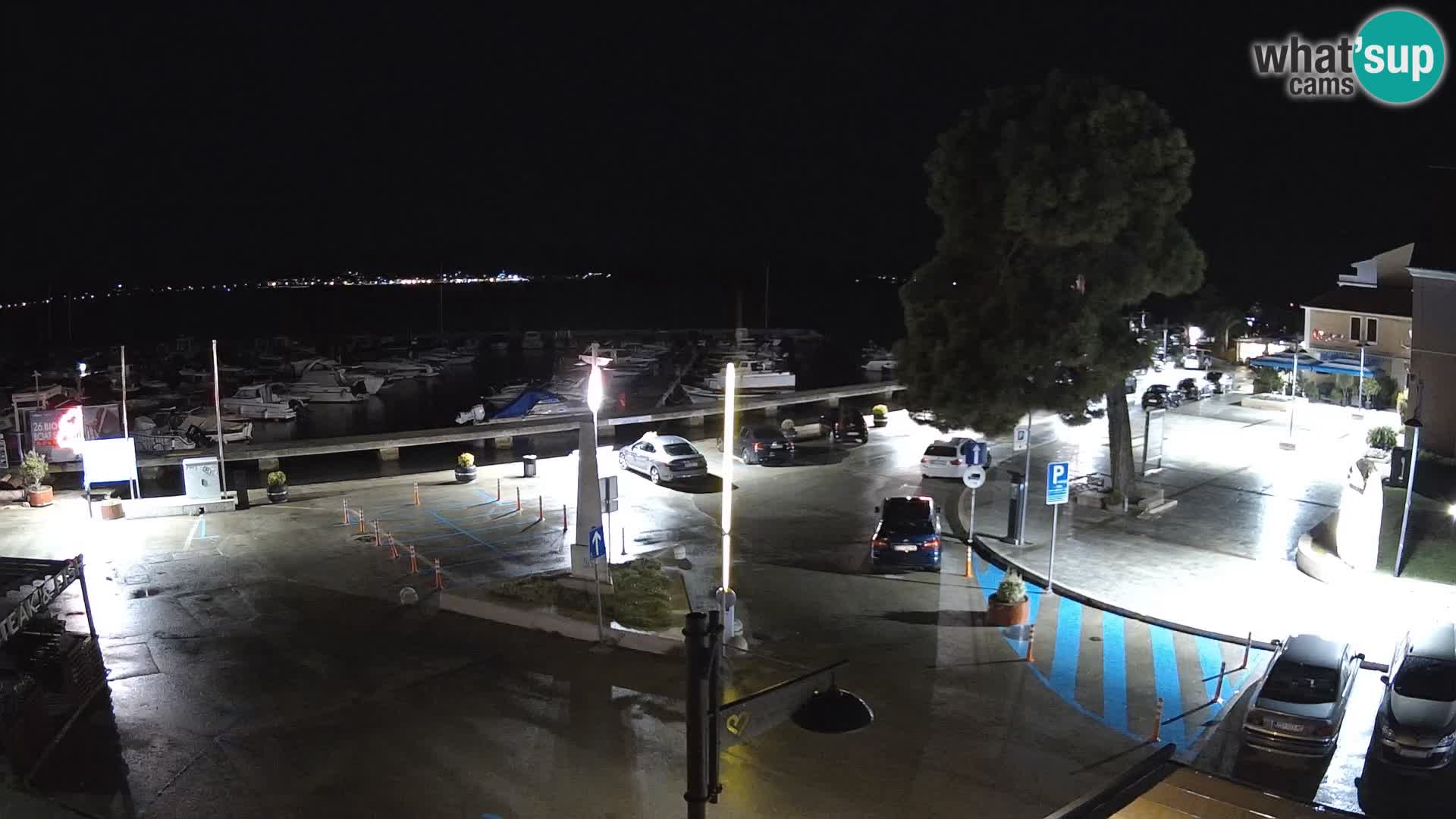 Biograd na Moru webcam – König Tomislav Platz