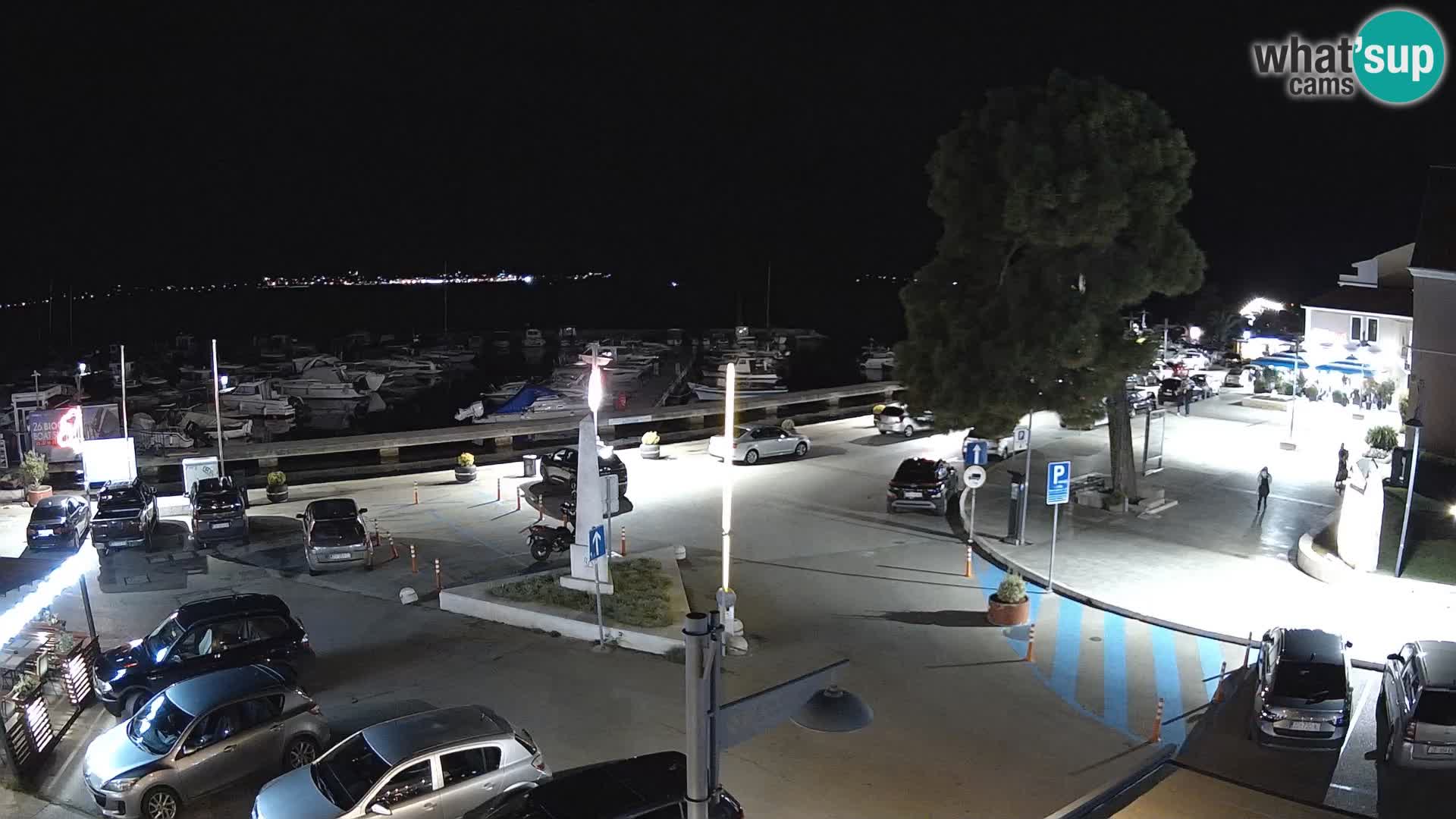 Biograd na Moru webcam – König Tomislav Platz