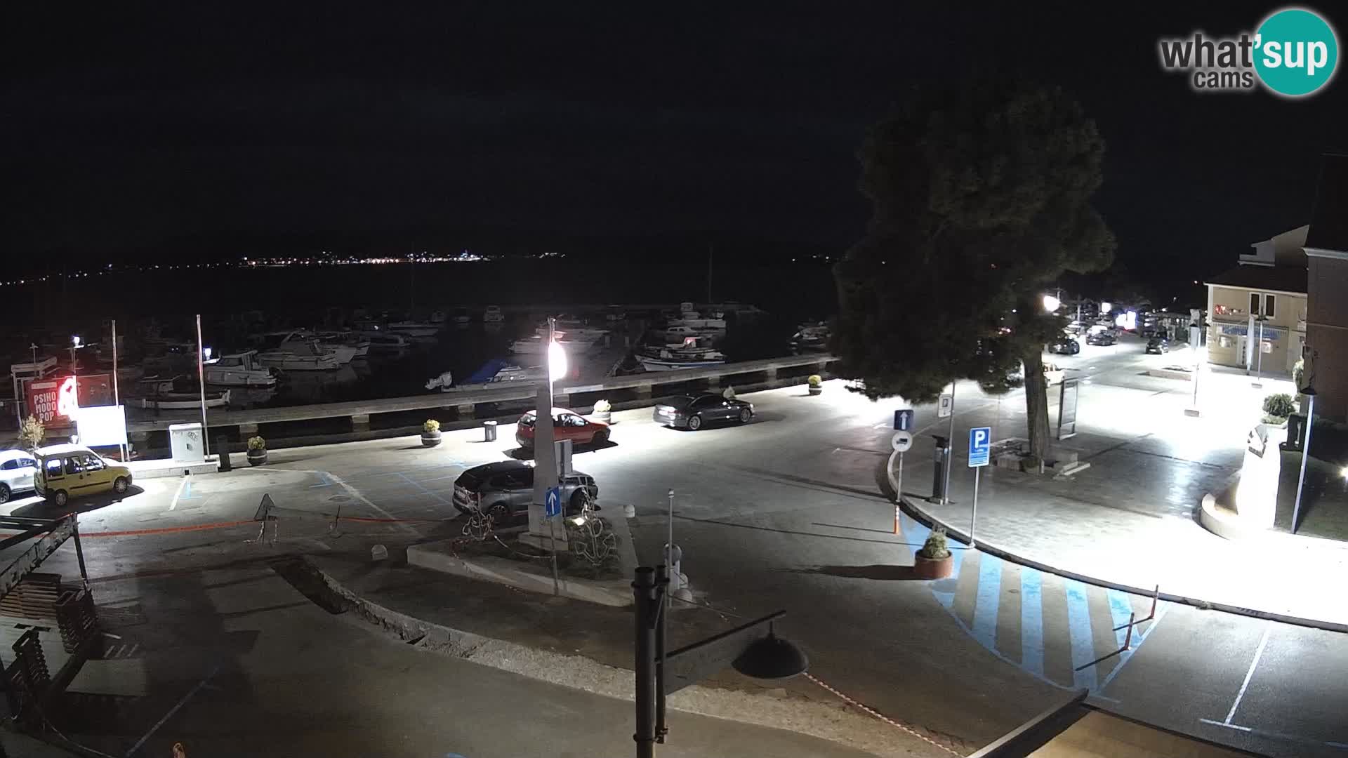 Biograd na Moru webcam – König Tomislav Platz