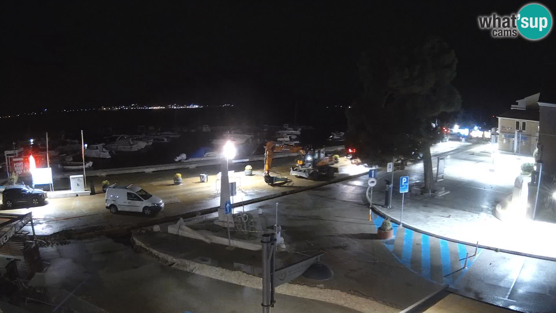 Biograd na Moru webcam – König Tomislav Platz