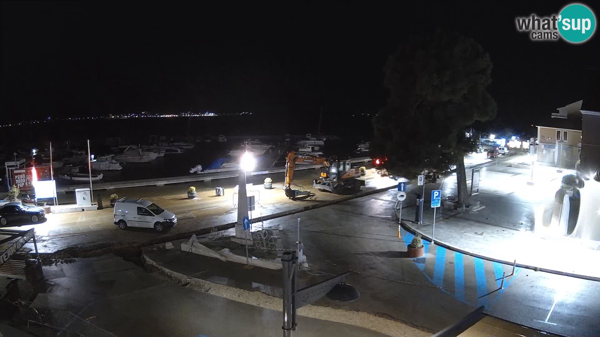 Biograd na Moru webcam – König Tomislav Platz