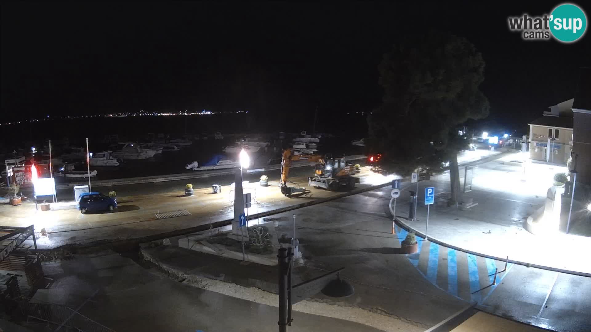 Biograd na Moru webcam – König Tomislav Platz