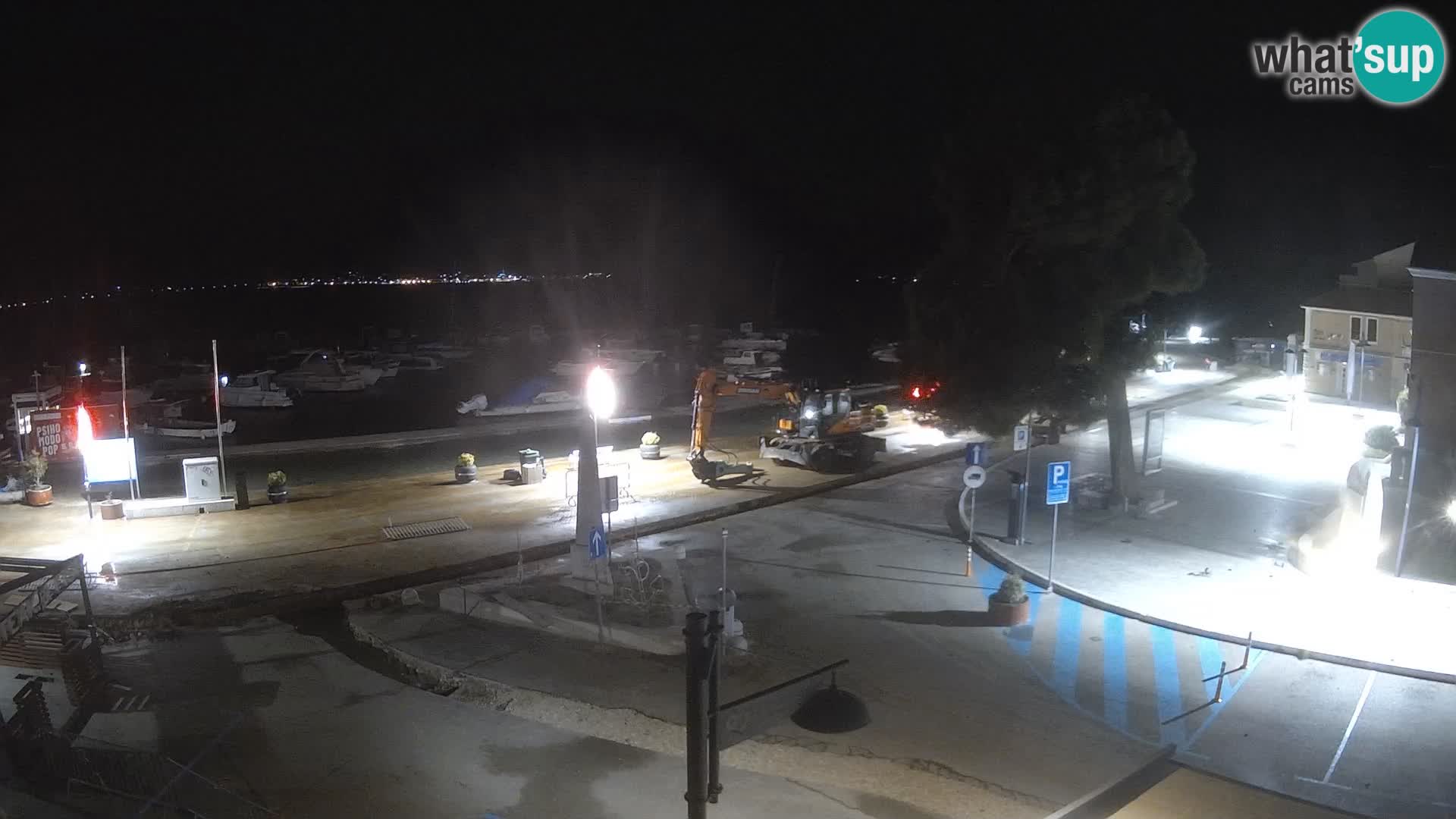 Biograd na Moru webcam – König Tomislav Platz