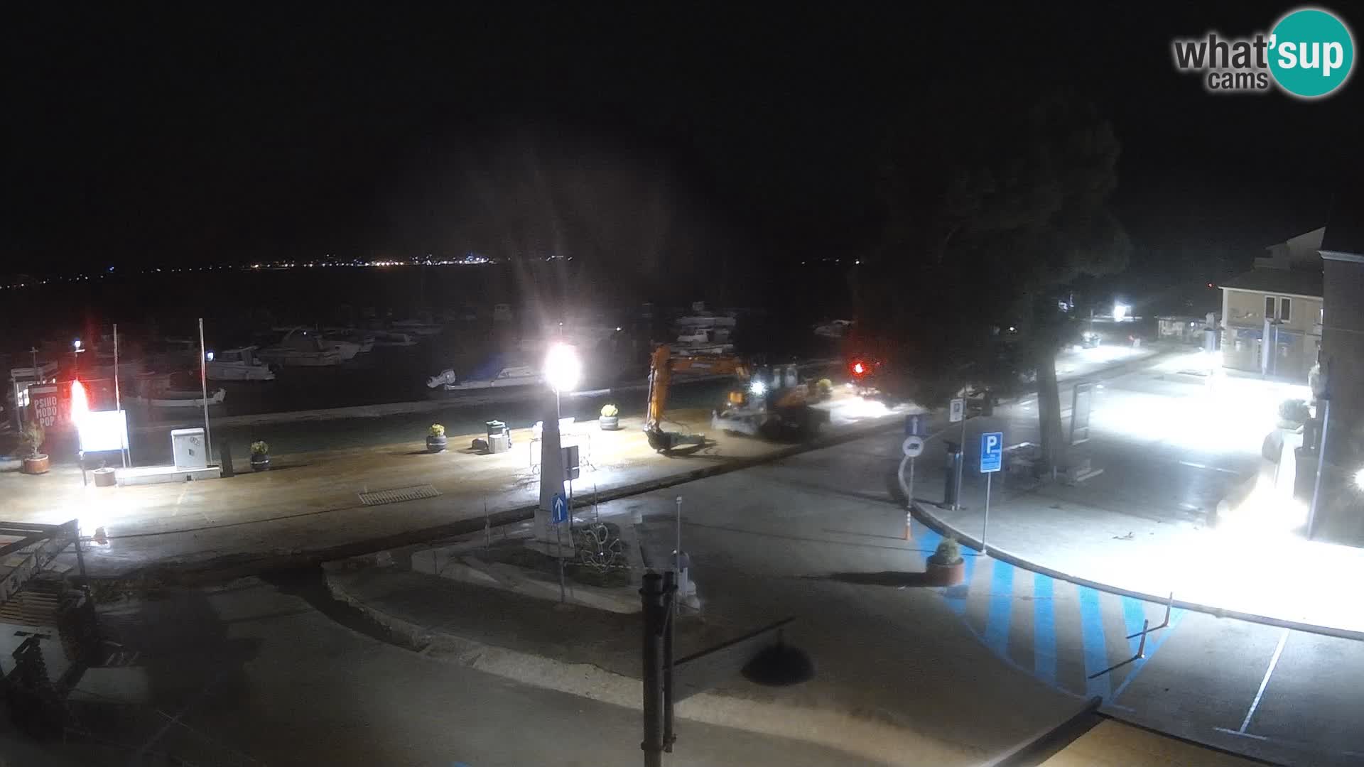 Biograd na Moru webcam – König Tomislav Platz