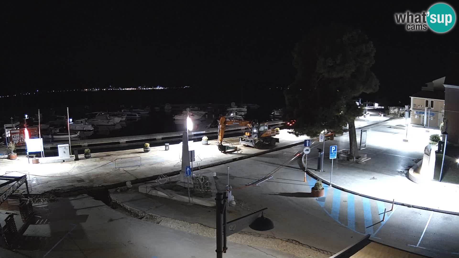 Biograd na Moru webcam – König Tomislav Platz