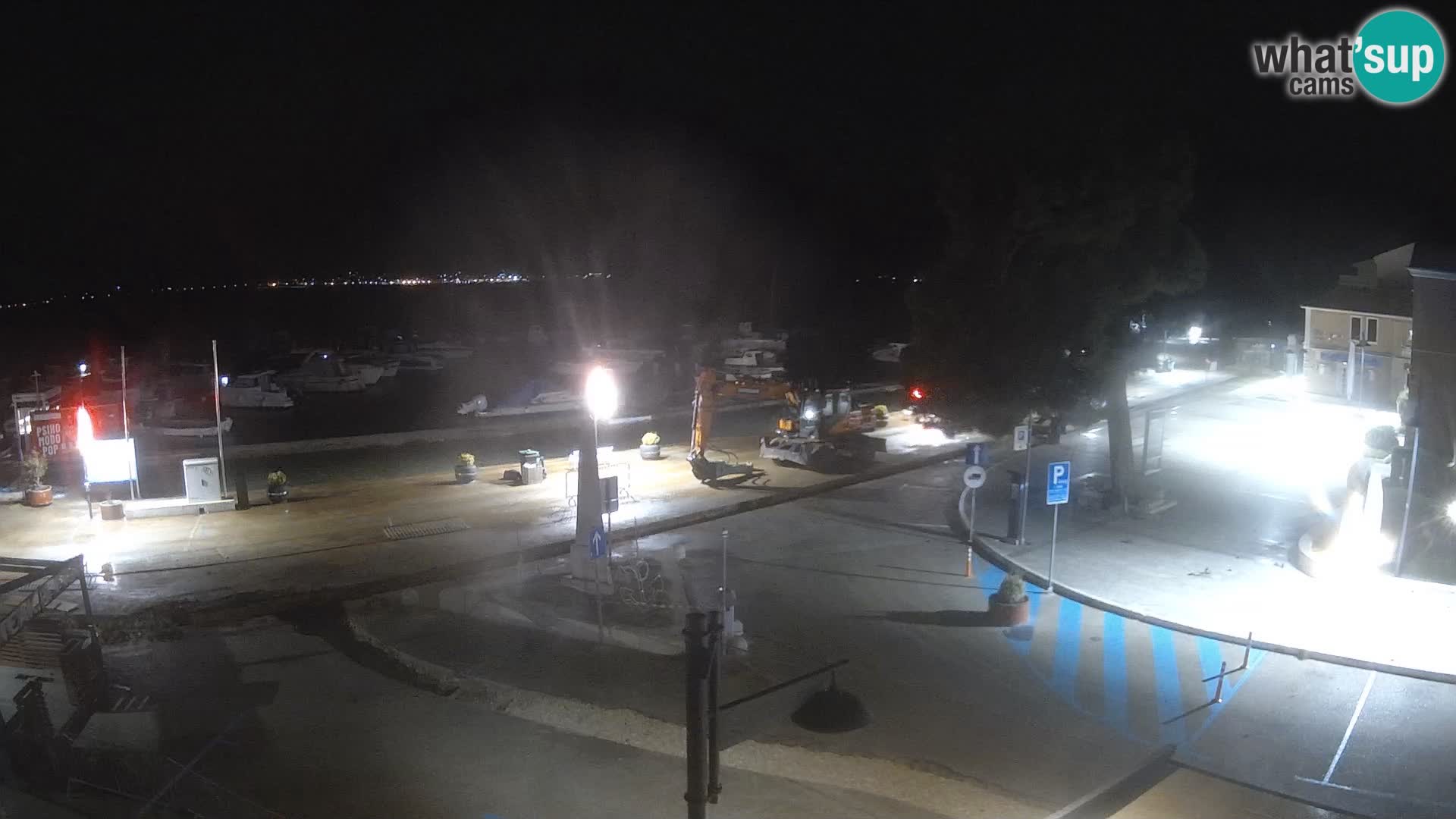 Biograd na Moru webcam – König Tomislav Platz