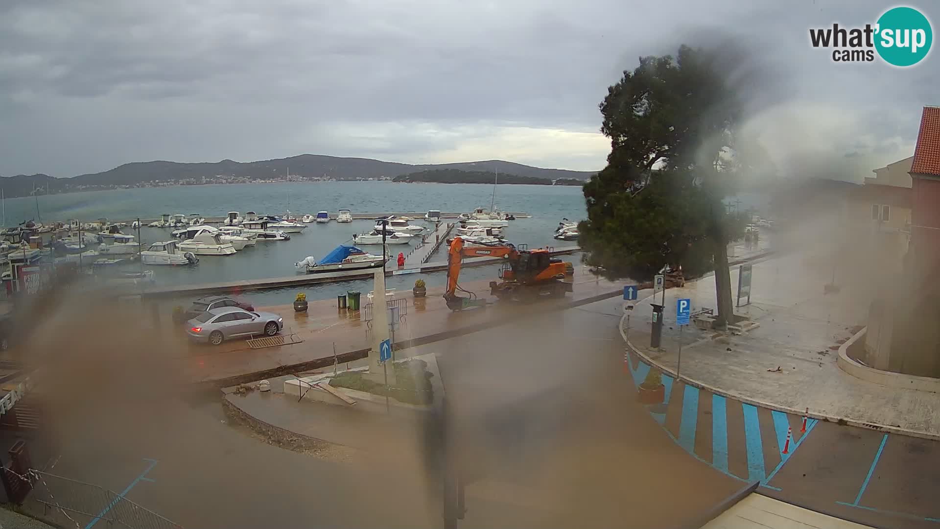 Biograd na Moru webcam – König Tomislav Platz