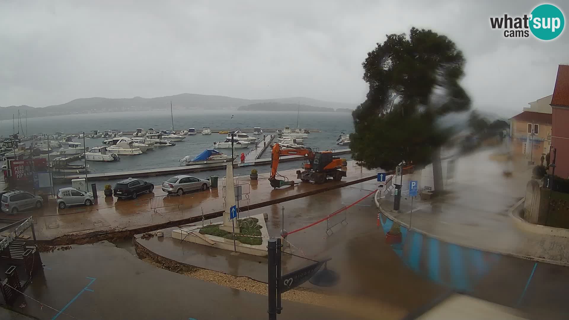 Biograd na Moru webcam – König Tomislav Platz