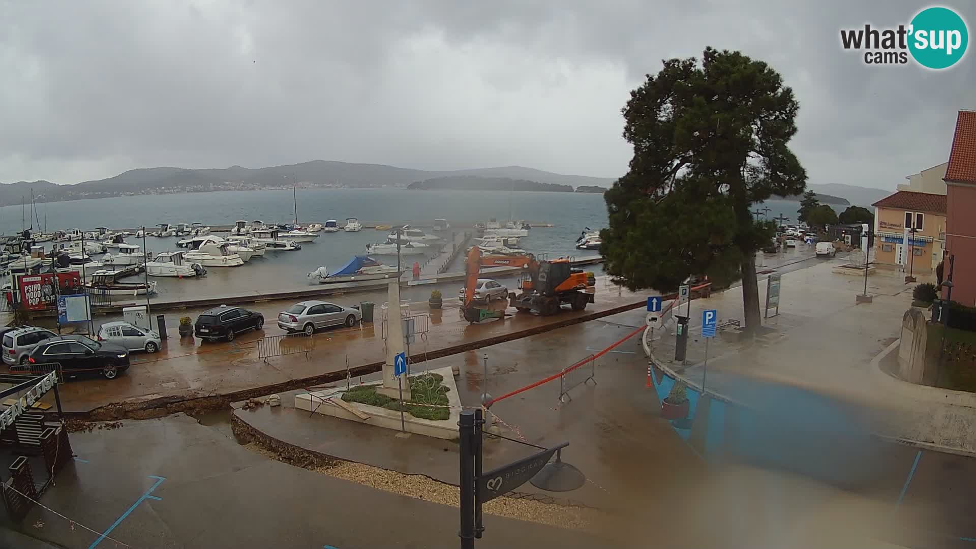 Biograd na Moru webcam – König Tomislav Platz