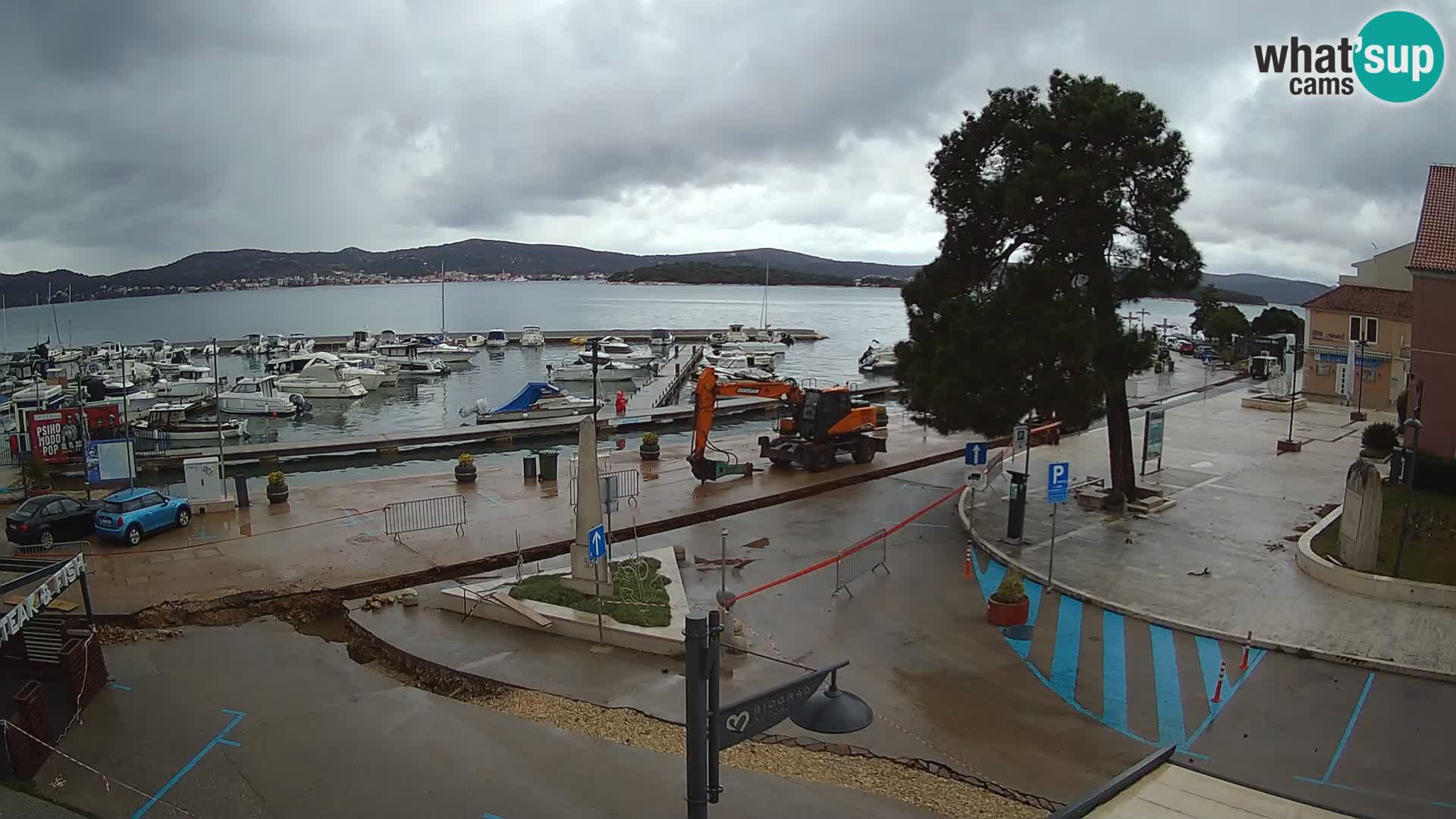 Biograd na Moru webcam – König Tomislav Platz