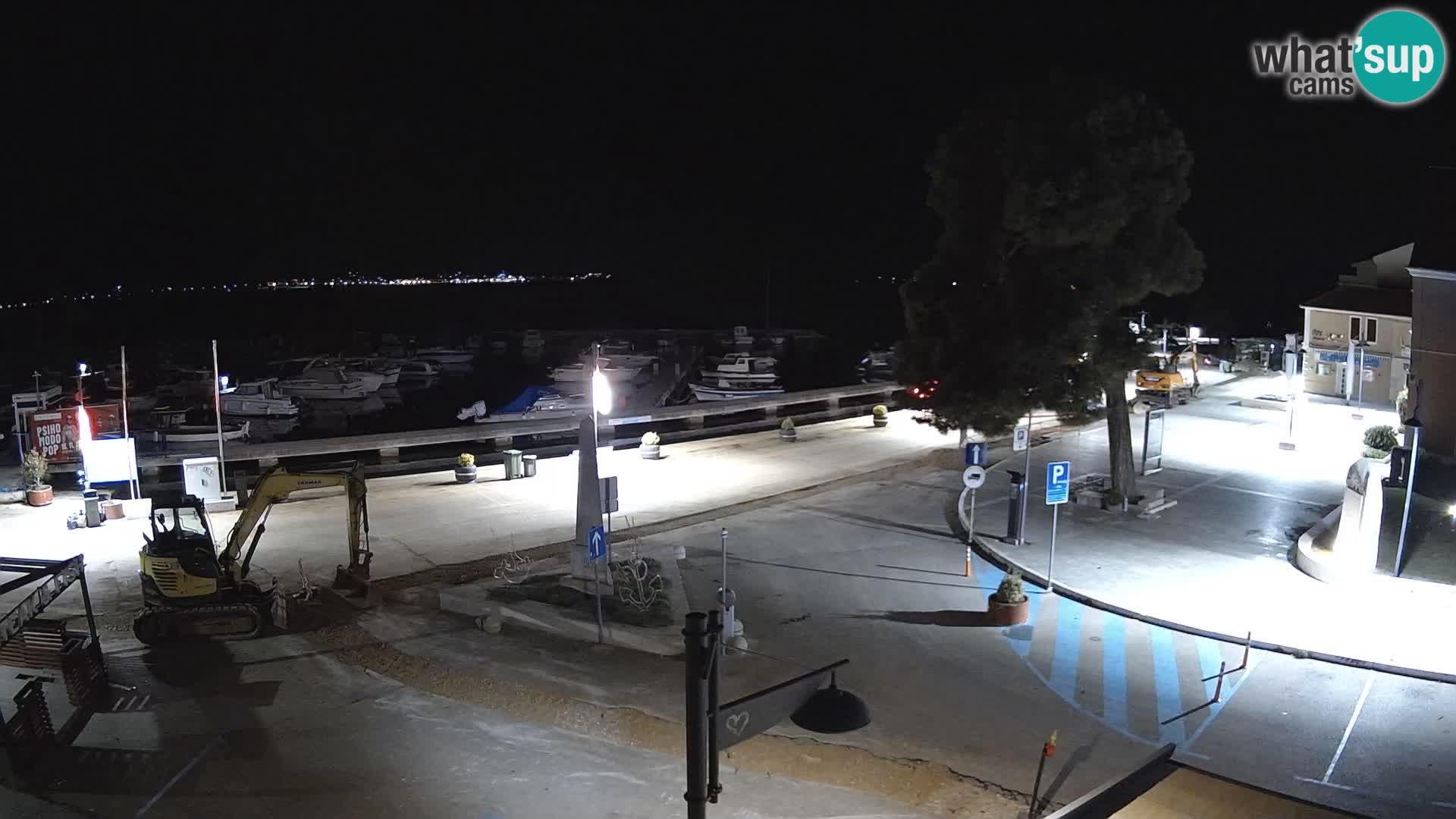 Biograd na Moru webcam – König Tomislav Platz