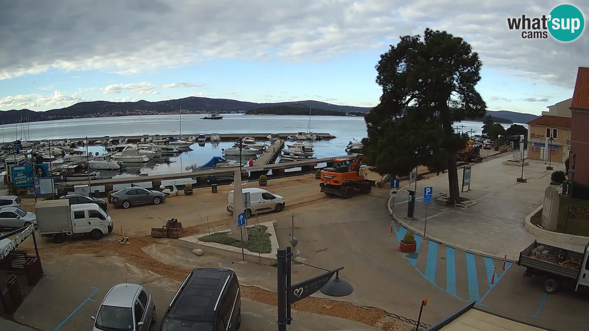 Biograd na Moru webcam – König Tomislav Platz