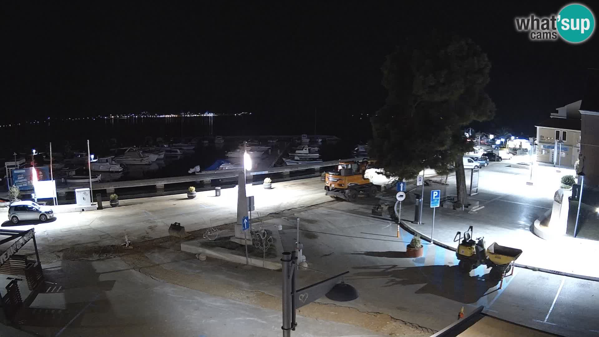 Biograd na Moru webcam – König Tomislav Platz