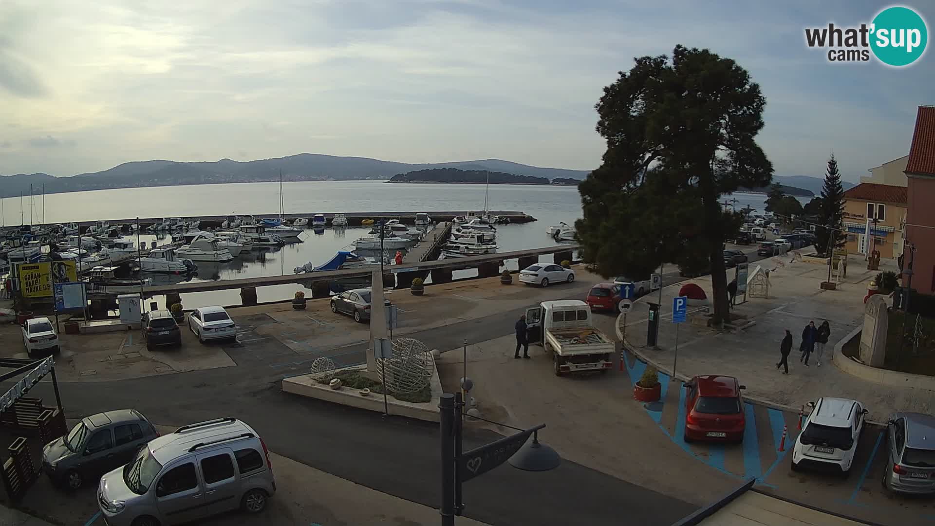 Biograd na Moru webcam – König Tomislav Platz