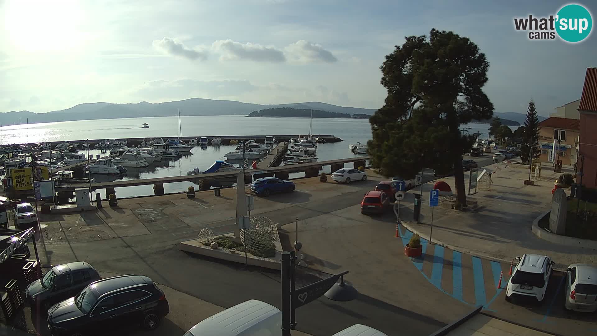 Biograd na Moru webcam – König Tomislav Platz