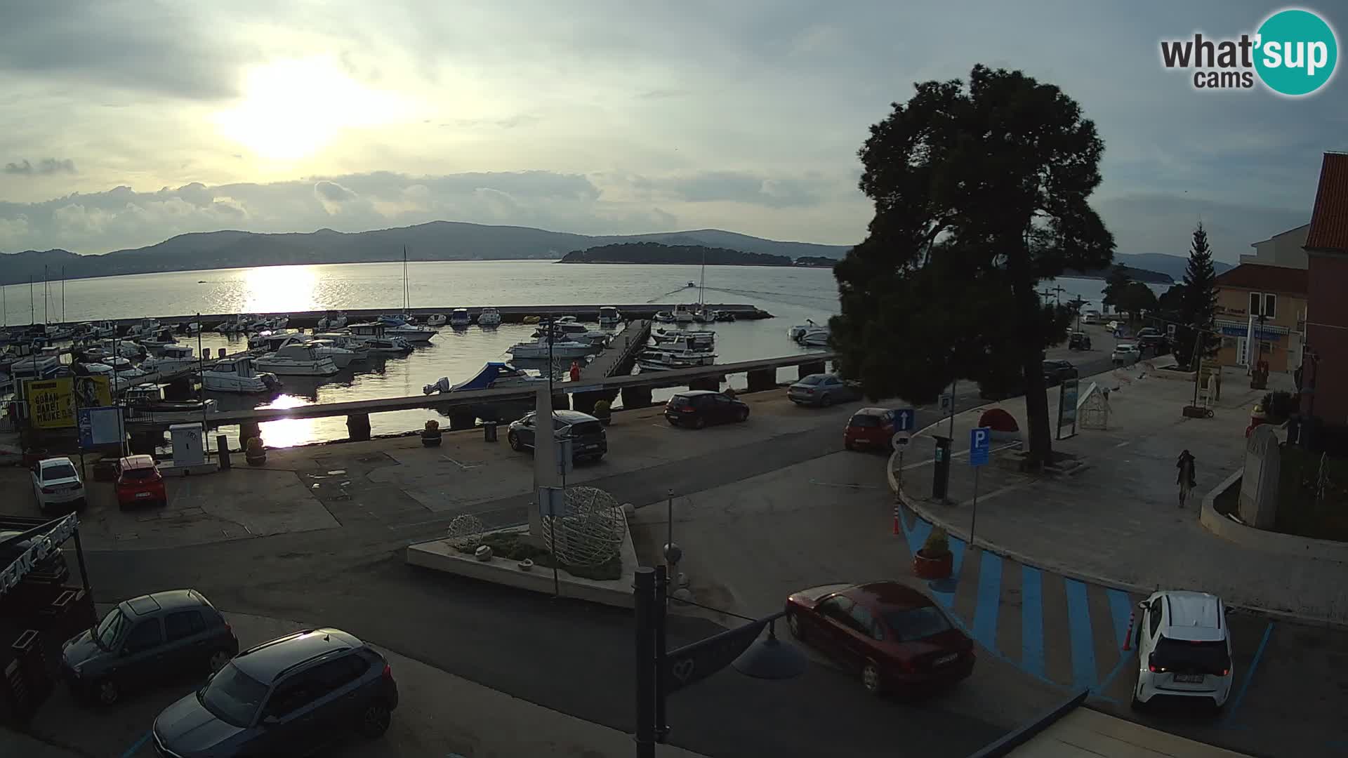 Biograd na Moru webcam – König Tomislav Platz