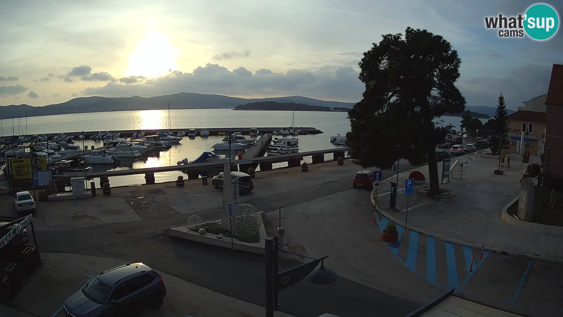 Biograd na Moru webcam – König Tomislav Platz