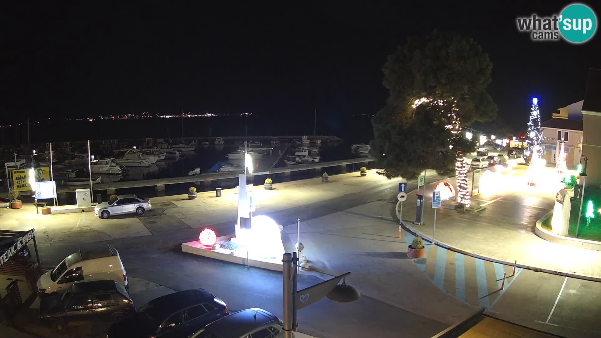 Biograd na Moru webcam – König Tomislav Platz