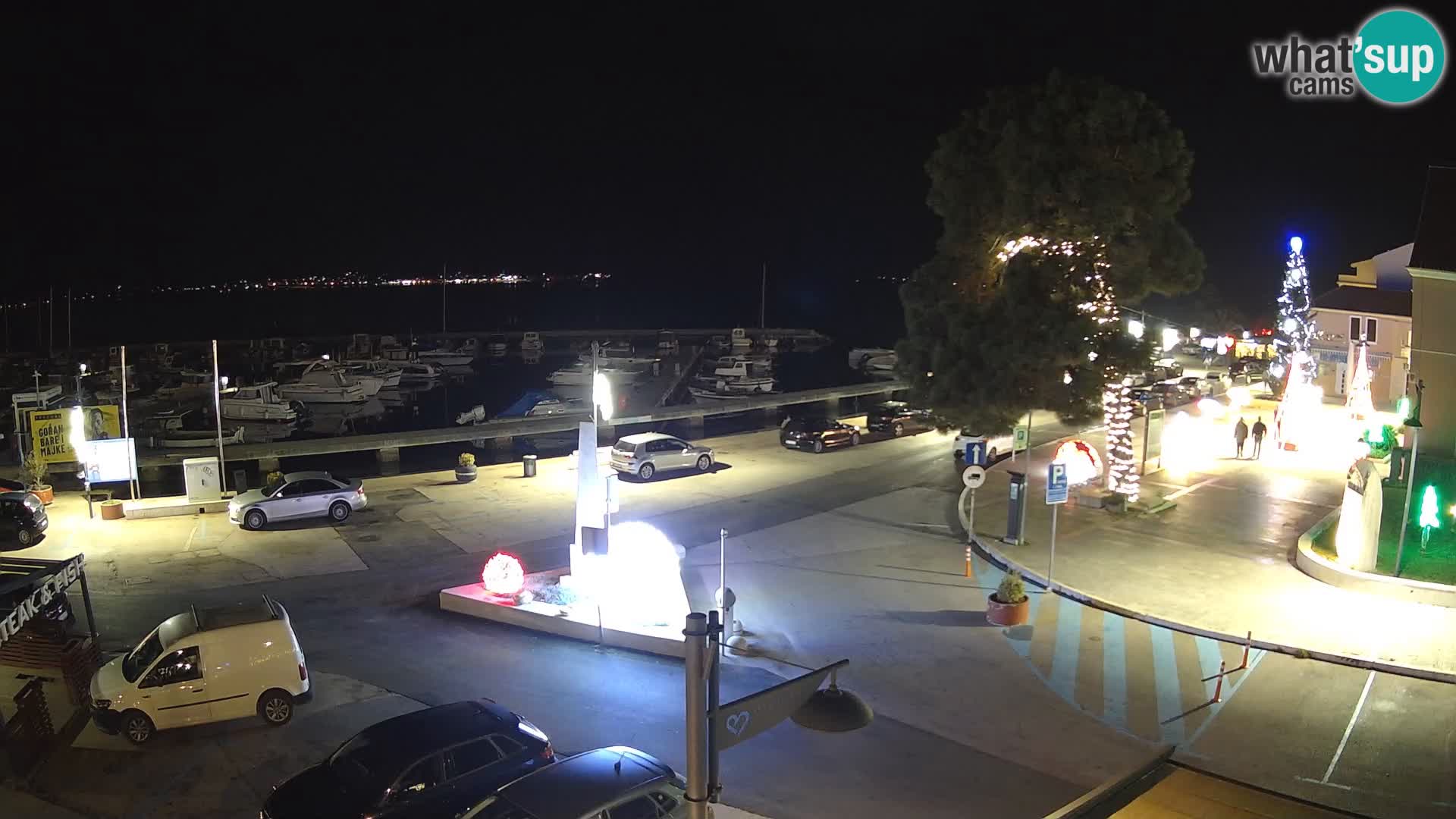 Biograd na Moru webcam – König Tomislav Platz