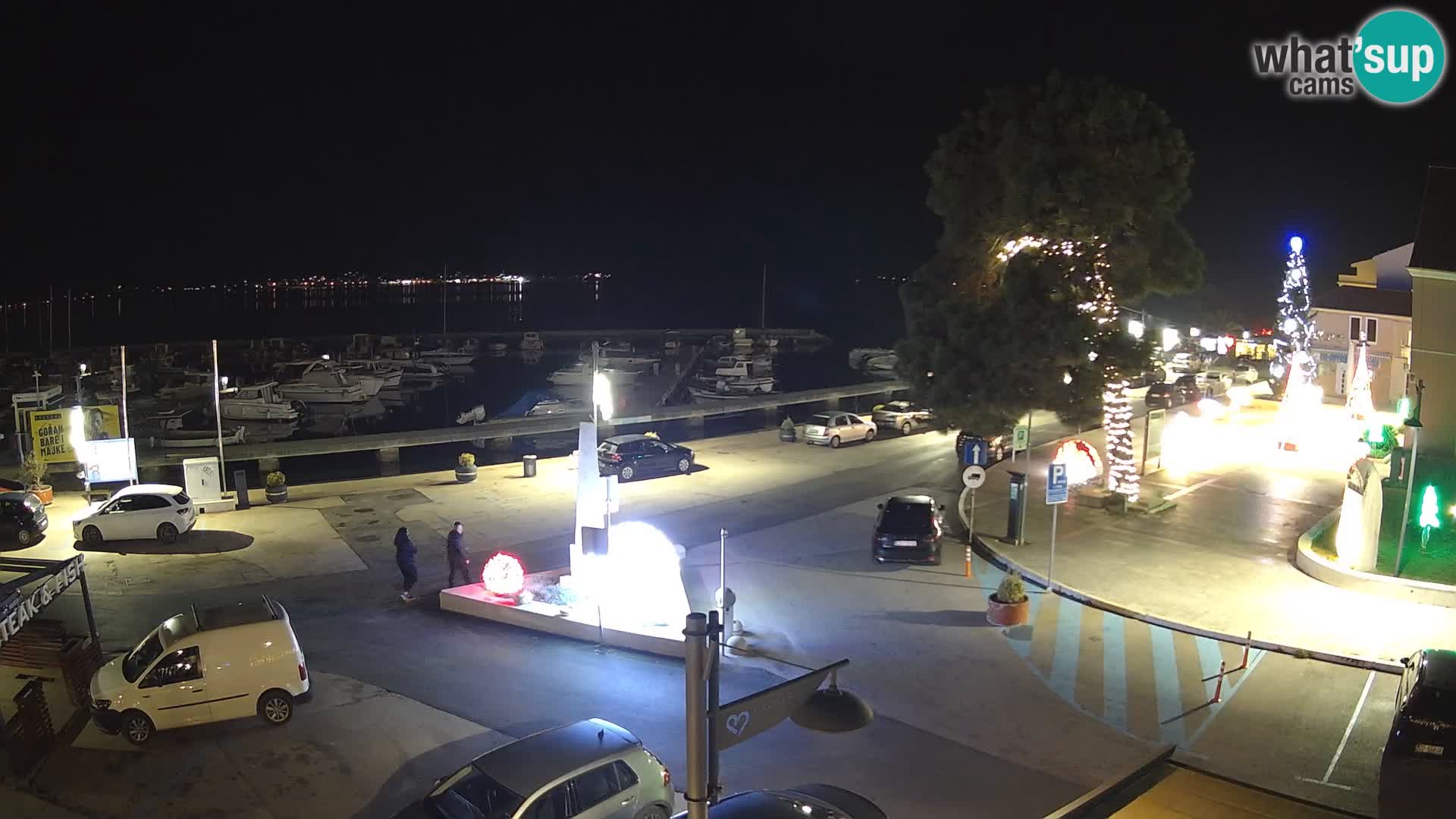 Biograd na Moru webcam – König Tomislav Platz