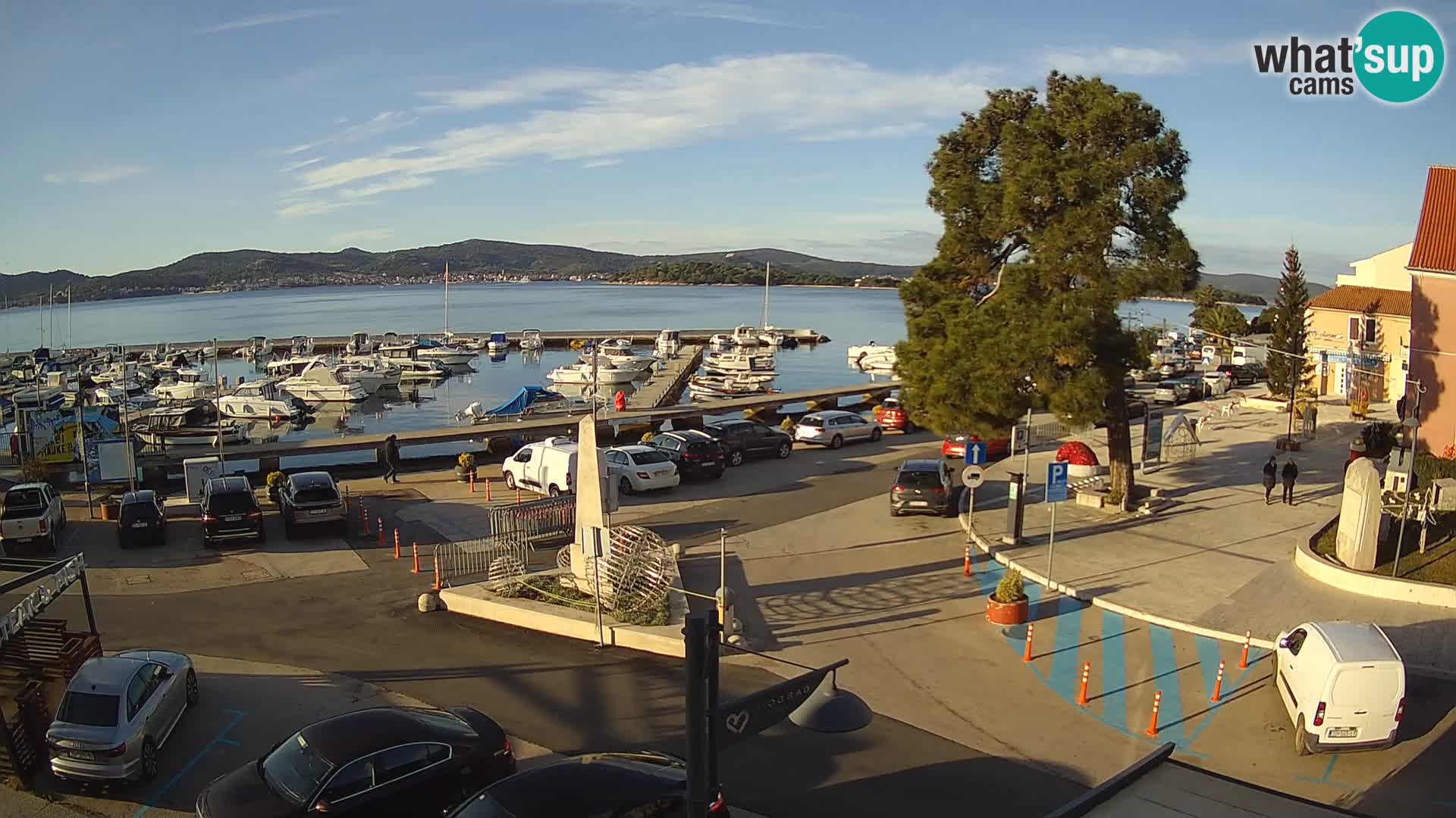 Biograd na Moru webcam – König Tomislav Platz