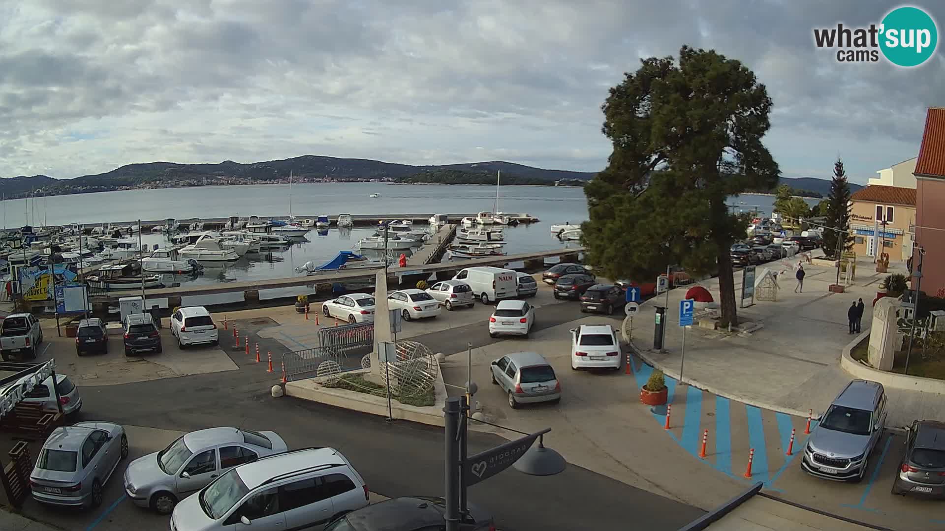 Biograd na Moru webcam – König Tomislav Platz