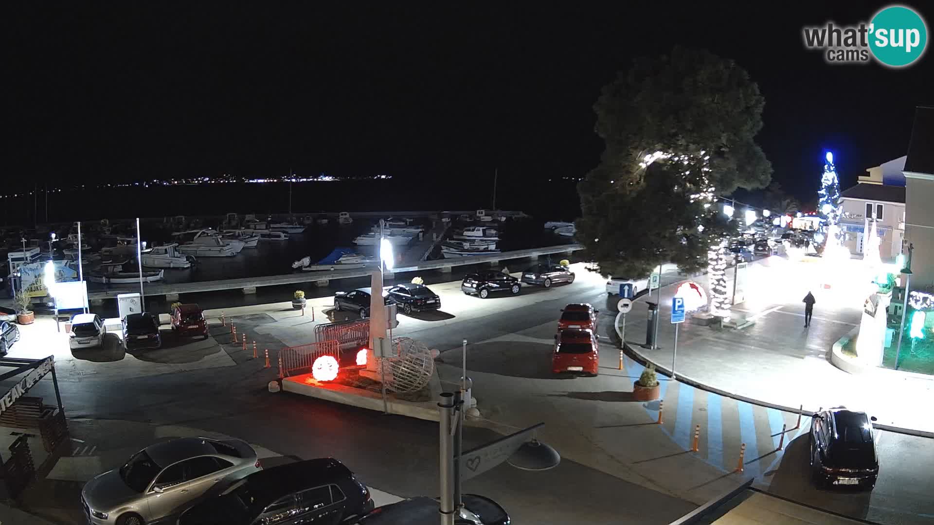 Biograd na Moru webcam – König Tomislav Platz