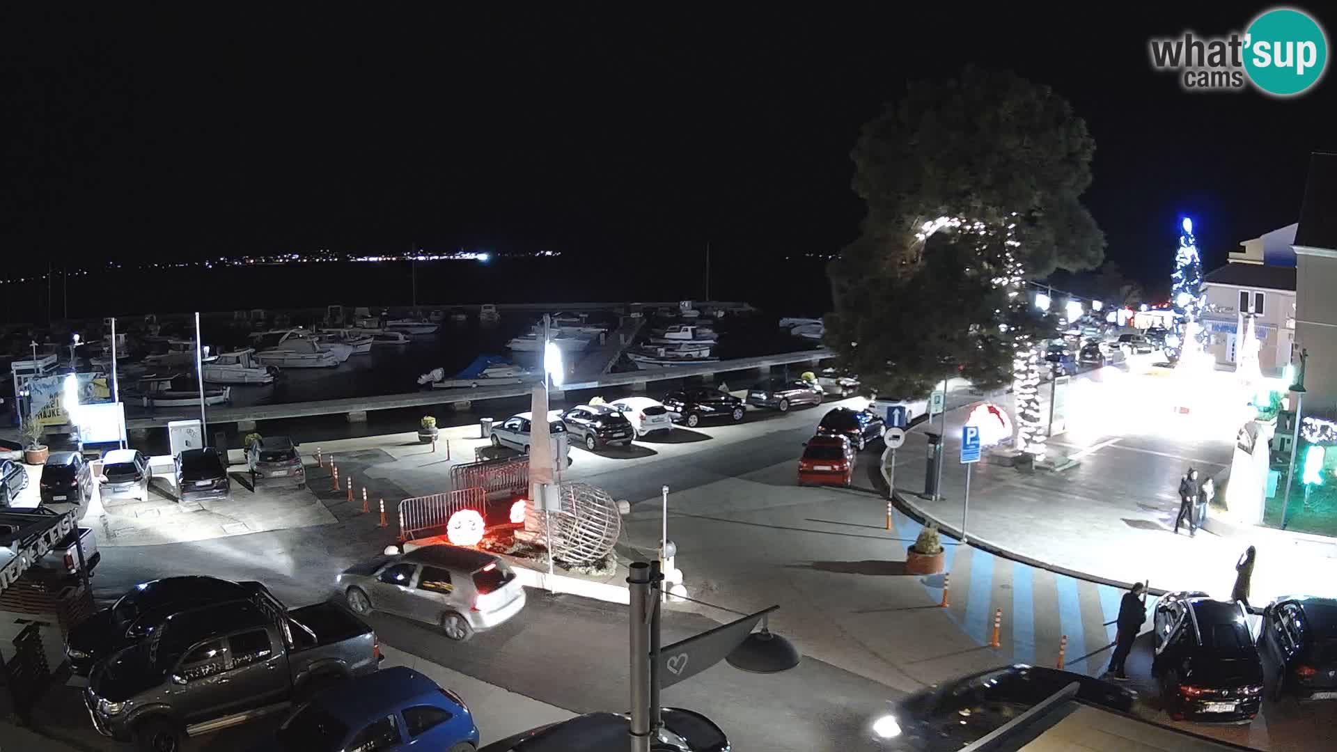 Biograd na Moru webcam – König Tomislav Platz