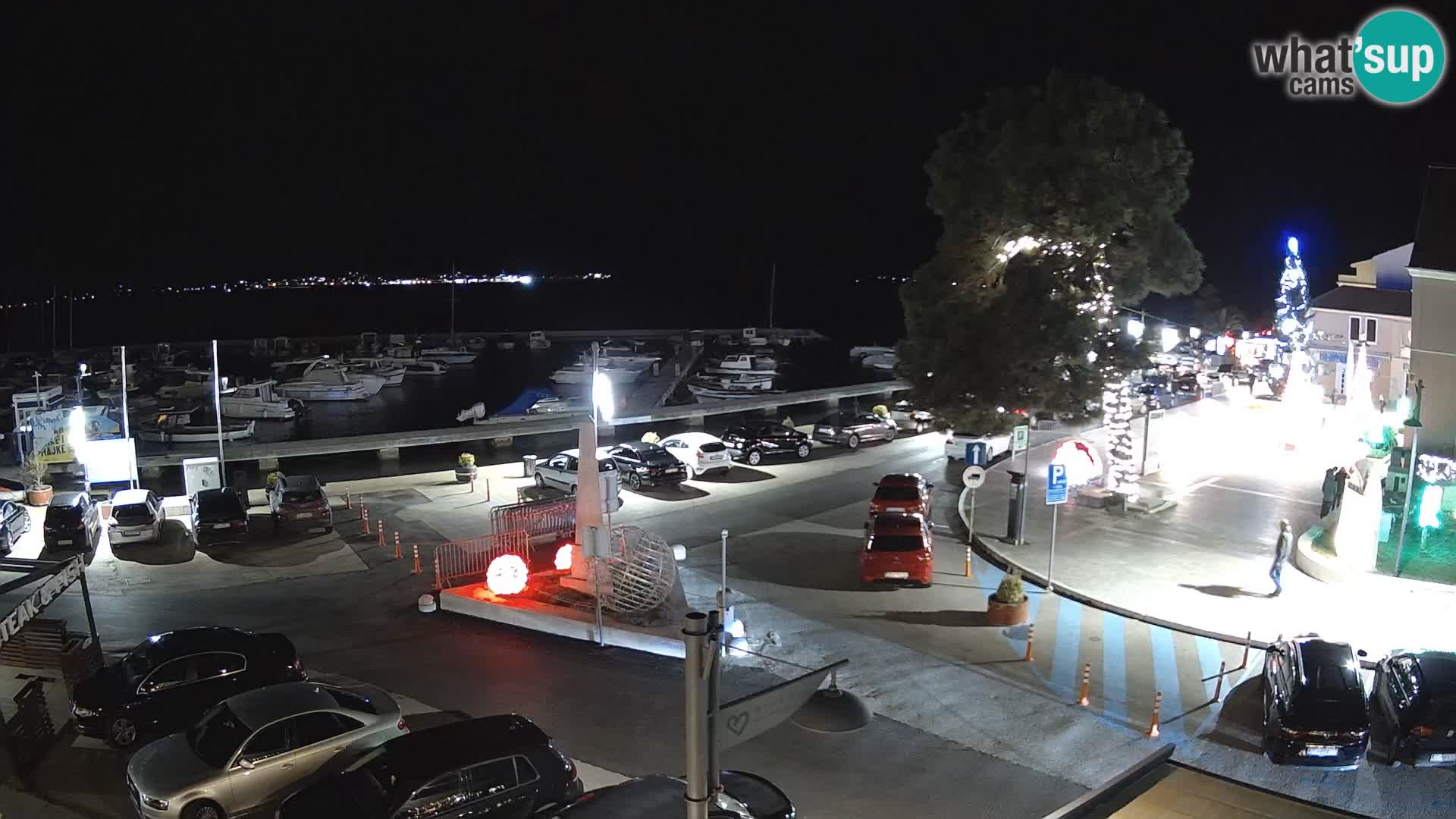 Biograd na Moru webcam – König Tomislav Platz