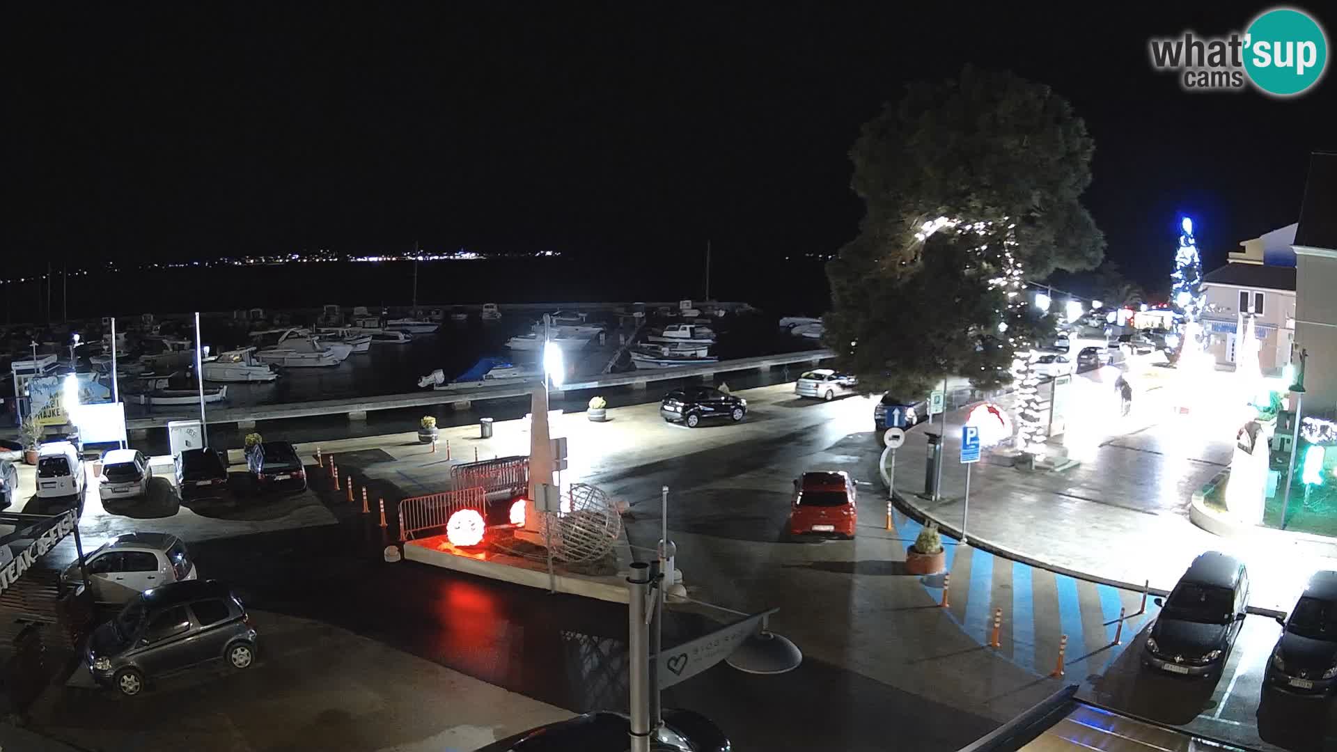 Biograd na Moru webcam – König Tomislav Platz