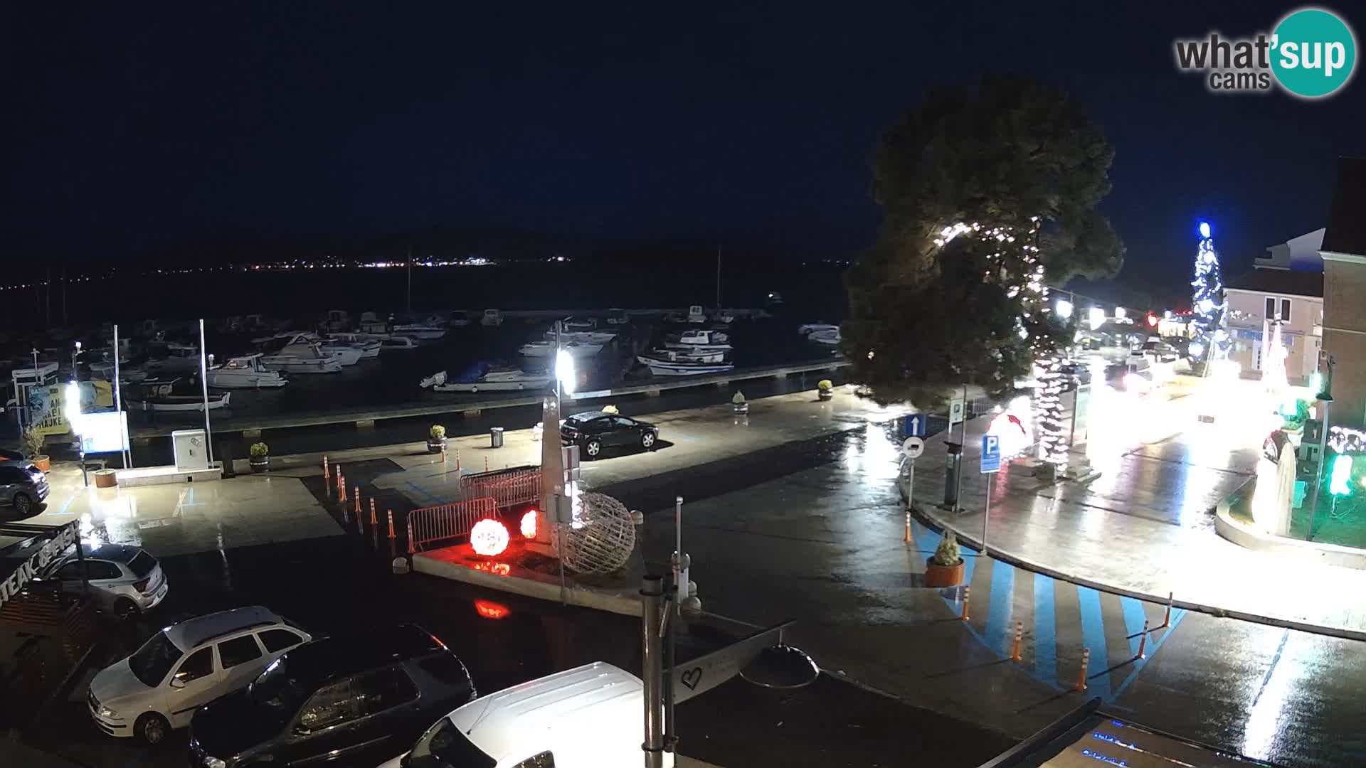 Biograd na Moru webcam – König Tomislav Platz