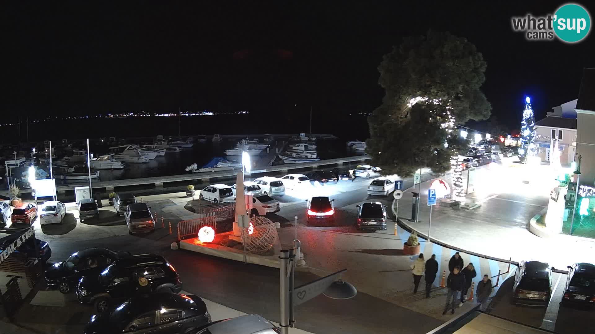 Biograd na Moru webcam – König Tomislav Platz